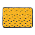 Halloween Spider Pattern Print Kitchen Mat