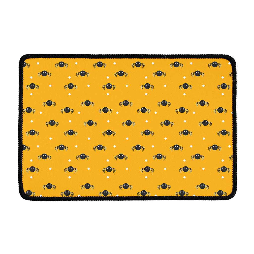 Halloween Spider Pattern Print Kitchen Mat
