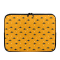 Halloween Spider Pattern Print Laptop Sleeve