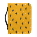 Halloween Spider Pattern Print Leather Bible Cover