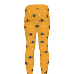 Halloween Spider Pattern Print Men's leggings