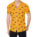Halloween Spider Pattern Print Men's Shirt