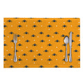 Halloween Spider Pattern Print Placemat