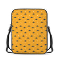 Halloween Spider Pattern Print Rectangular Crossbody Bag