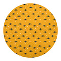Halloween Spider Pattern Print Round Blanket