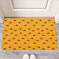 Halloween Spider Pattern Print Rubber Doormat