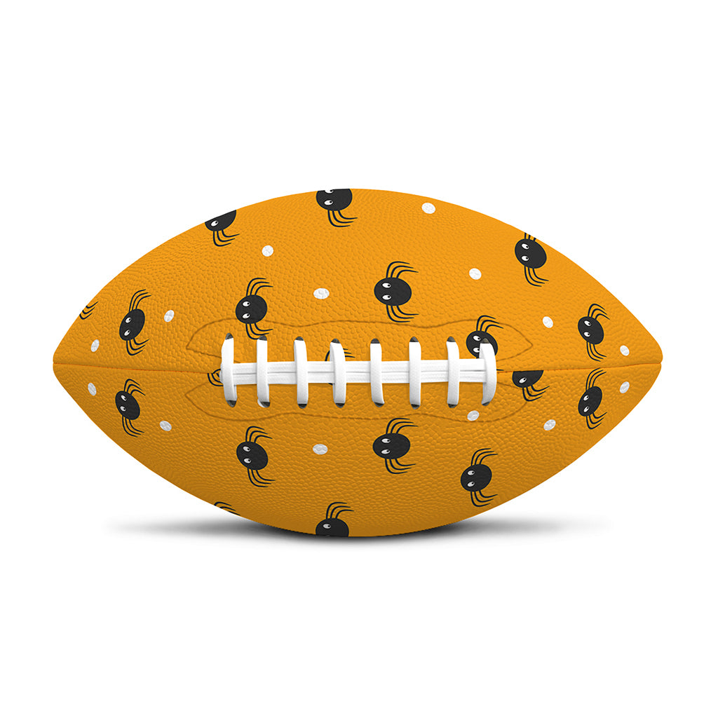 Halloween Spider Pattern Print Rugby Ball