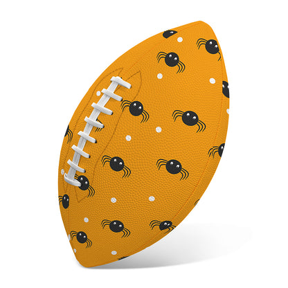 Halloween Spider Pattern Print Rugby Ball
