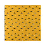 Halloween Spider Pattern Print Silk Bandana