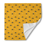 Halloween Spider Pattern Print Silk Bandana