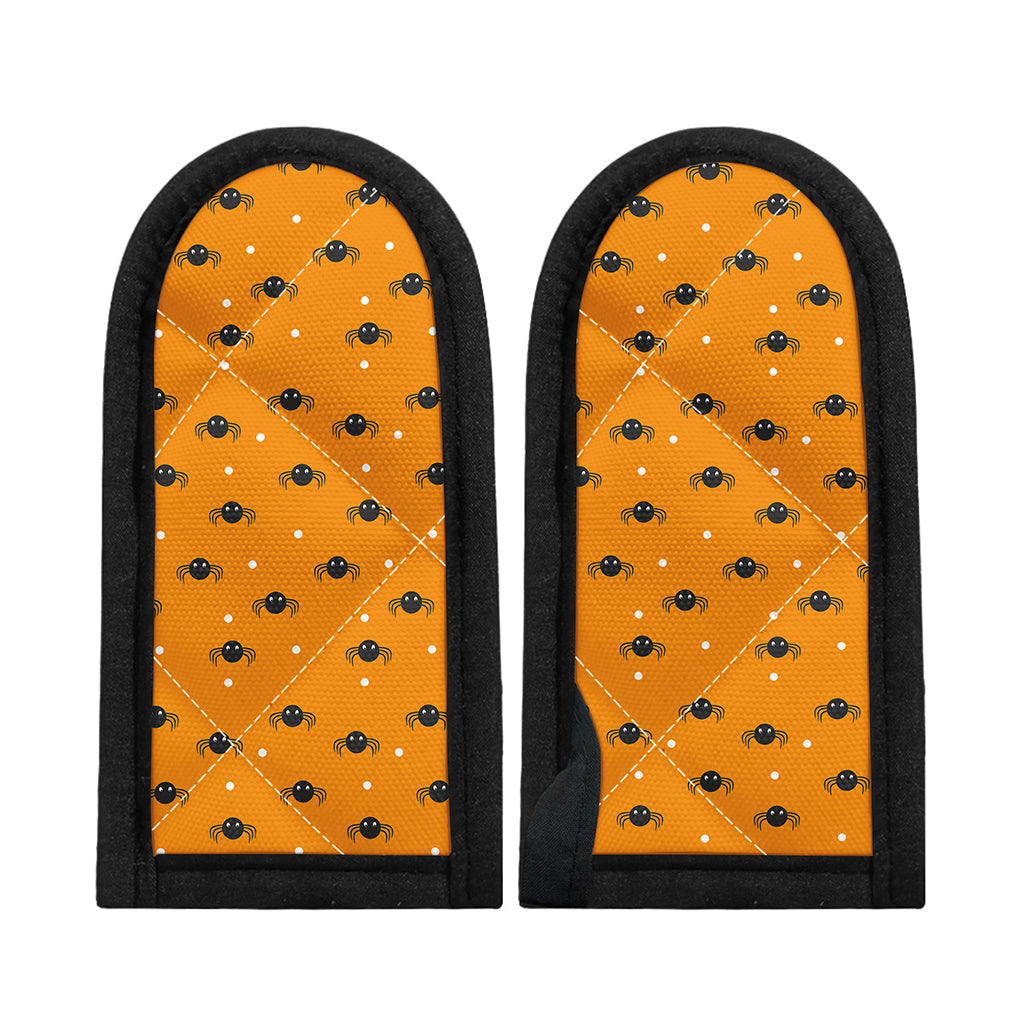 Halloween Spider Pattern Print Skillet Handle Cover