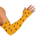 Halloween Spider Pattern Print Sun Protection Arm Sleeves