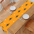 Halloween Spider Pattern Print Table Runner