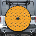 Halloween Spider Pattern Print Tire Cover With Camera Hole