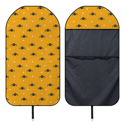 Halloween Spider Pattern Print Waterproof Car Seat Cover