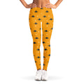 Halloween Spider Pattern Print Women's Leggings