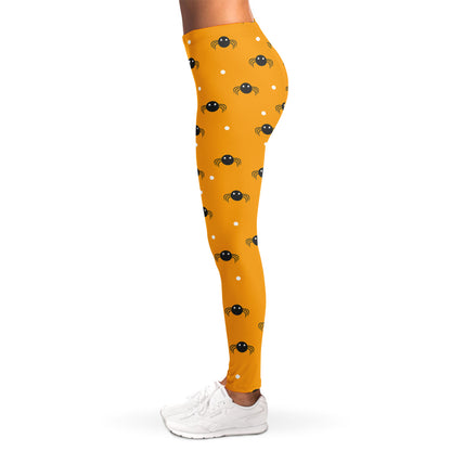 Halloween Spider Pattern Print Women's Leggings