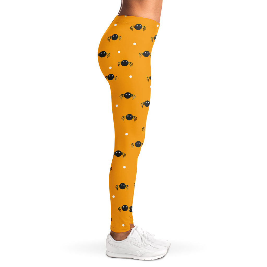 Halloween Spider Pattern Print Women's Leggings