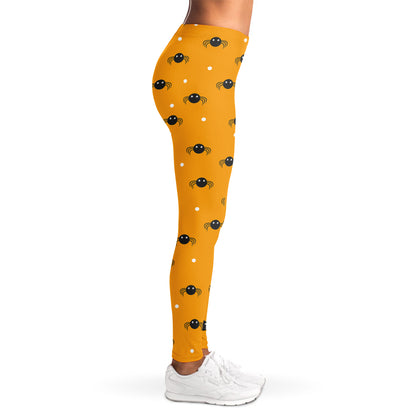 Halloween Spider Pattern Print Women's Leggings