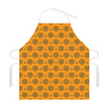 Halloween Spider Web Pattern Print Adjustable Apron