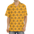 Halloween Spider Web Pattern Print Aloha Shirt