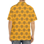 Halloween Spider Web Pattern Print Aloha Shirt