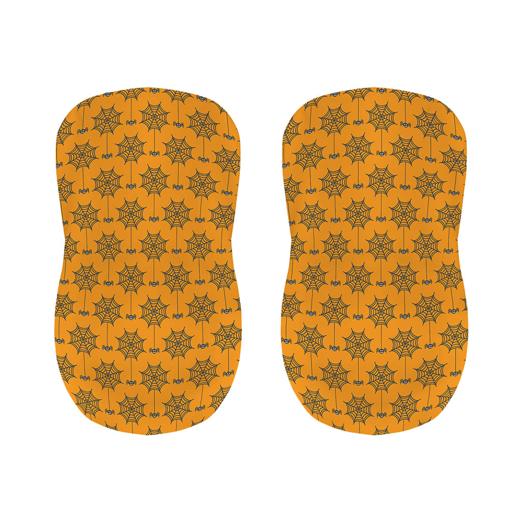 Halloween Spider Web Pattern Print Bar Stool Covers