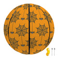 Halloween Spider Web Pattern Print Basketball