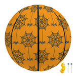 Halloween Spider Web Pattern Print Basketball