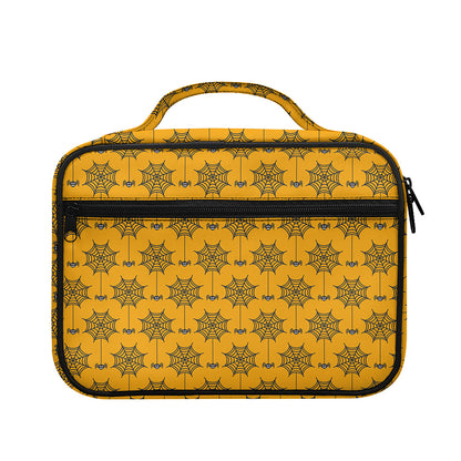 Halloween Spider Web Pattern Print Briefcase Bible Bag