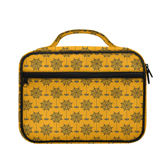 Halloween Spider Web Pattern Print Briefcase Bible Bag