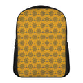 Halloween Spider Web Pattern Print Casual Backpack