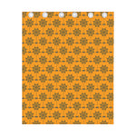 Halloween Spider Web Pattern Print Curtain