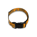 Halloween Spider Web Pattern Print Dog Collar