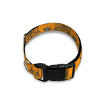 Halloween Spider Web Pattern Print Dog Collar