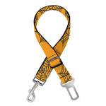 Halloween Spider Web Pattern Print Dog Seat Belt
