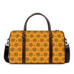 Halloween Spider Web Pattern Print Duffle Bag
