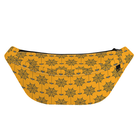 Halloween Spider Web Pattern Print Fanny Pack