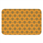 Halloween Spider Web Pattern Print Indoor Door Mat