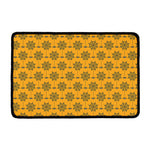 Halloween Spider Web Pattern Print Kitchen Mat