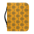 Halloween Spider Web Pattern Print Leather Bible Cover