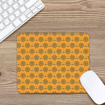 Halloween Spider Web Pattern Print Mouse Pad