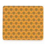 Halloween Spider Web Pattern Print Mouse Pad