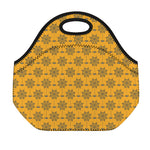 Halloween Spider Web Pattern Print Neoprene Lunch Bag