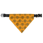 Halloween Spider Web Pattern Print Over The Collar Dog Bandana