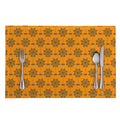 Halloween Spider Web Pattern Print Placemat