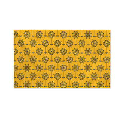 Halloween Spider Web Pattern Print Polyester Flag