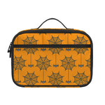 Halloween Spider Web Pattern Print Portable Lunch Bag