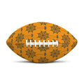 Halloween Spider Web Pattern Print Rugby Ball