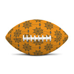 Halloween Spider Web Pattern Print Rugby Ball